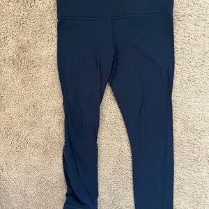 Athleta Navy Capri Leggings Performance Bottoms